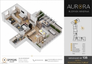 Apartament nr 135 z tarasem